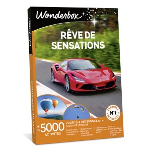 Wonderbox - Coffret cadeau Rêve de sensations