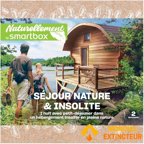 Smartbox - Coffret cadeau Séjour nature & insolite