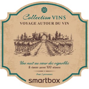 Smartbox - Coffret cadeau Voyage autour du vin