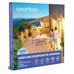 Smartbox - Coffret cadeau Week-end gourmand en amoureux