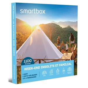 Smartbox - Coffret cadeau Week-End insolite et familial