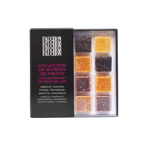 Fauchon - Coffret Collection de 16 pâtes de fruits 210g