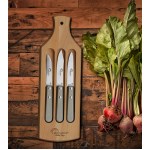 Little Balance - Coffret 3 couteaux Office + planche