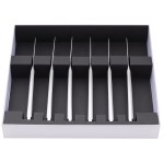 Degrenne - Coffret 6 couteaux LE PHIL acier inoxydable gris