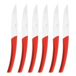 Degrenne - Coffret couteaux  Quartz Rouge X6