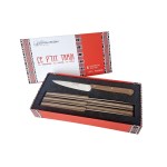 Goyon Chazeau - Coffret couteaux X6 P’tit Tradi noyer vieilli