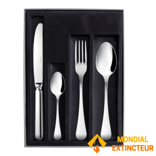 Degrenne - Coffret de couverts X24 Swell miroir