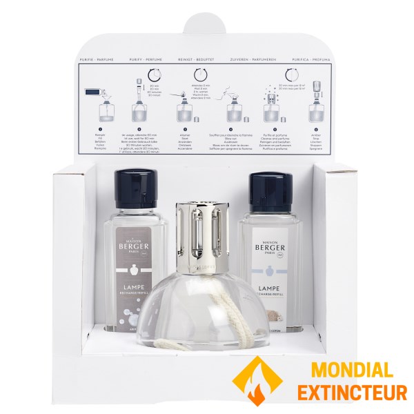 Lampe Berger - Coffret diffuseur de parfum Essentielle Ronde 