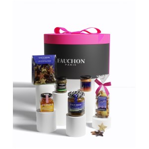 Fauchon - Coffret gourmand Noel Boite à chapeau paradis