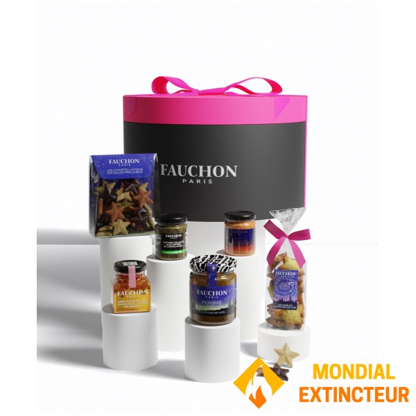 Fauchon - Coffret gourmand Noel Boite à chapeau paradis