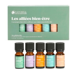 Nature et decouvertes - Coffret huiles essentielles Synergies x 5