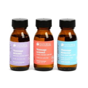 Nature et decouvertes - Coffret huiles massage Box Bio