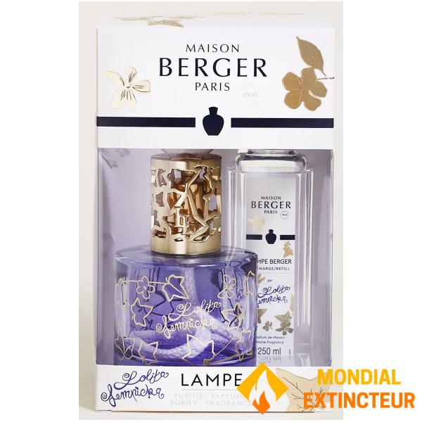 Lampe Berger - Coffret Lampe Berger Pure Lolita Lempicka parme