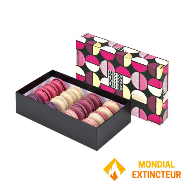 Fauchon - Coffret macarons Décor Macaron X 16