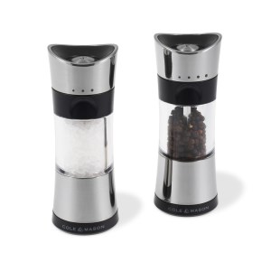 Cole et Mason - Coffret Moulins sel et poivre Horsham 154 mm chromé