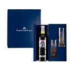 Pastis 51 - Coffret Pastis 51 1 bouteille 70cl + 2 verres