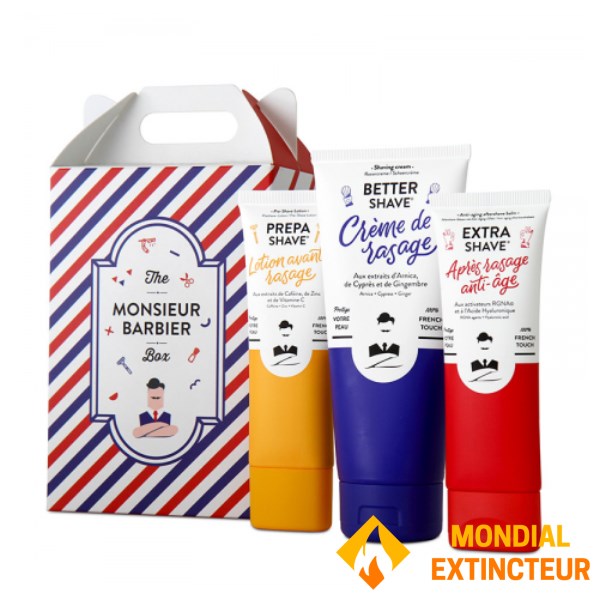 Monsieur Barbier - Coffret rasage The Rituel Barbier Box