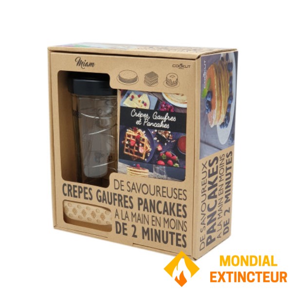 Cookut - Coffret shaker crèpes Miam