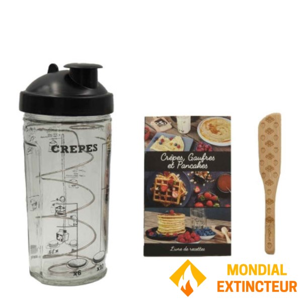 Cookut - Coffret shaker crèpes Miam