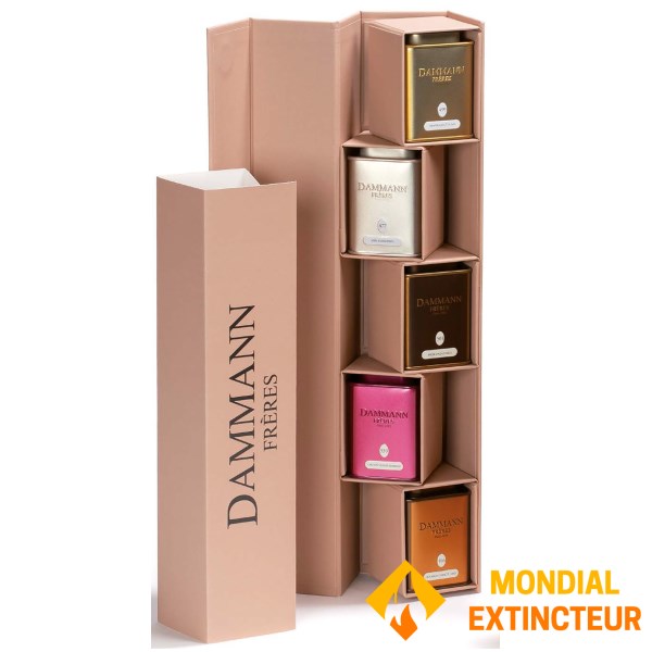 Dammann - Coffret Thé Iris - 5 x 30 g
