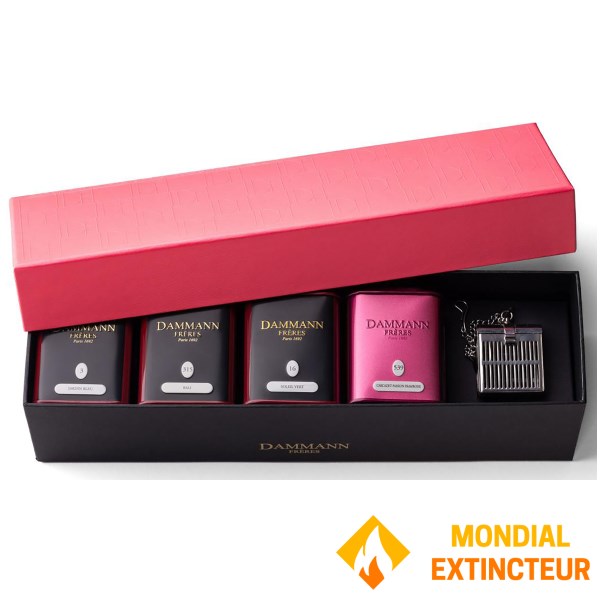 Dammann - Coffret Thé Jardin Botanique - 4 x 30 g