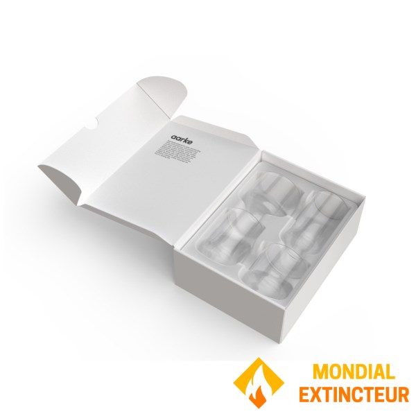 Aarke - Coffret 4 verres empilables