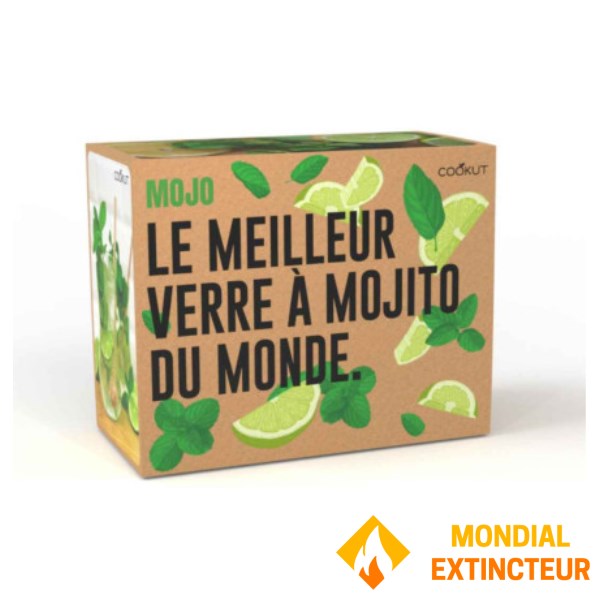 Cookut - Coffret verres Mojito X2 MOJO