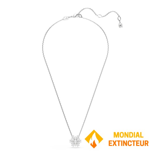 Swarovski - Collier Idyllia Flocon de neige, Blanc,