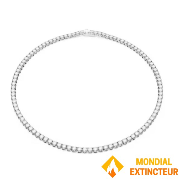 Swarovski - Collier  Matrix Tennis blanc