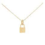 Cacharel - Collier Violette doré