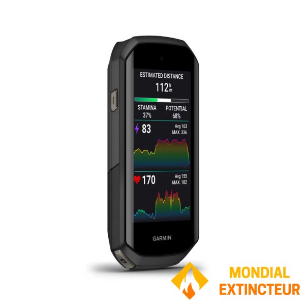 Garmin - Compteur GPS vélo Edge 1050 Bundle Performance