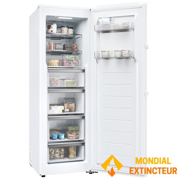 HAIER - Congélateur armoire Pose libre - 276 L - Blanc