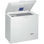 Whirlpool - Congélateur coffre 255 L - Blanc