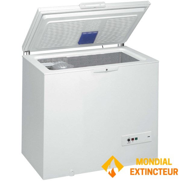Whirlpool - Congélateur coffre 255 L - Blanc