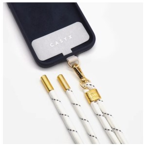 Casyx - Cordon smartphone Attache universelle Blanche