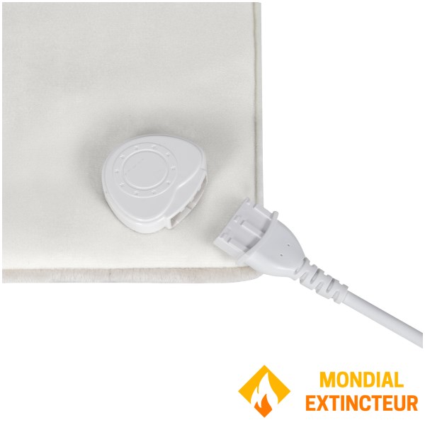 Livoo - Coussin chauffant Lestée gris