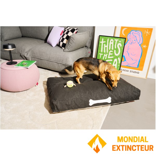 Fatboy - Coussin pour chien DoggieLounge Olefin - L - gris foncé