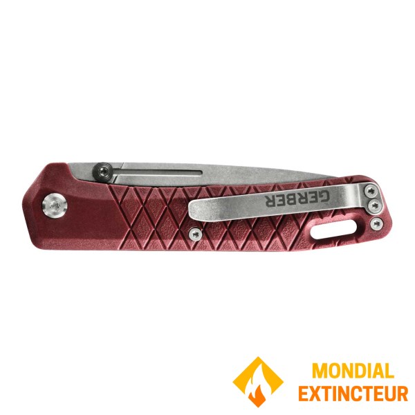 Gerber - Couteau de poche ZILCH rouge terne