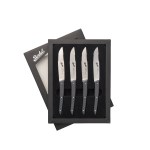 Berkel - Couteaux à steak X4 Acier inoxydable noir