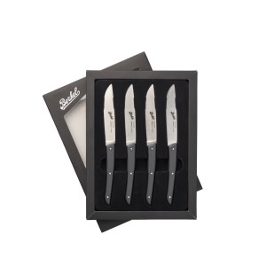 Berkel - Couteaux à steak X4 Acier inoxydable noir