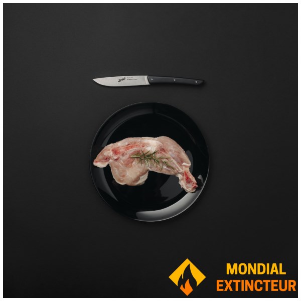 Berkel - Couteaux à steak X4 Acier inoxydable noir