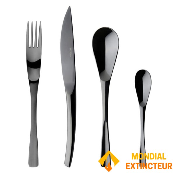 Degrenne - Couverts X24 XY Black Miroir 