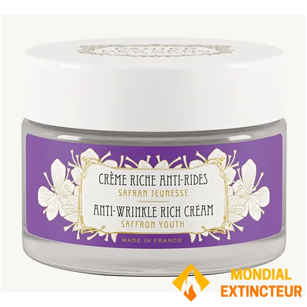 Panier des sens - Crème visage Safran Jeunesse - 50 mL 