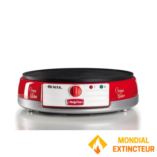 Ariete - Crépière électrique Party Time rouge