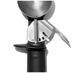 Oxo - Cuillère à glace A gâchette acier inoxydable