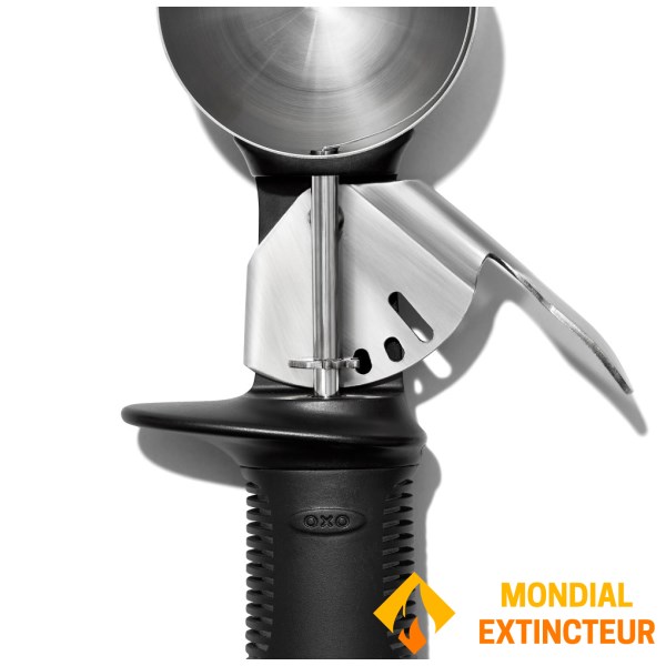 Oxo - Cuillère à glace A gâchette acier inoxydable