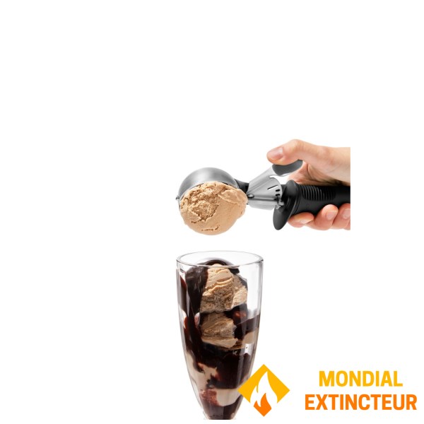 Oxo - Cuillère à glace A gâchette acier inoxydable