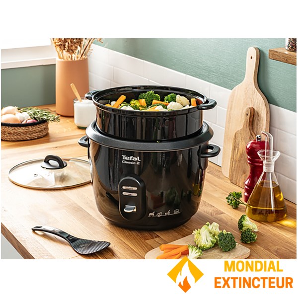 Tefal - Cuiseur à riz Capacité 5 Litres - Coloris noir