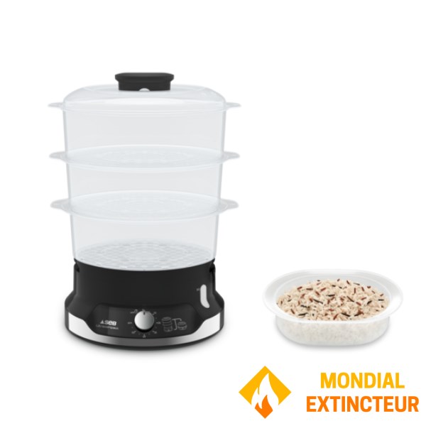Seb - Cuiseur vapeur Ultracompact 9L
