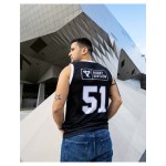 Rugby Division - Débardeur Homme Street Noir XXXL